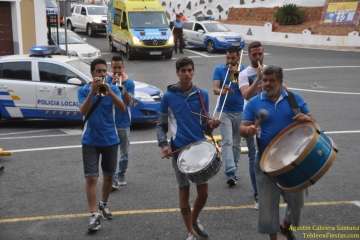 Lección escolar en el pregón de San Roque (Foto TF)